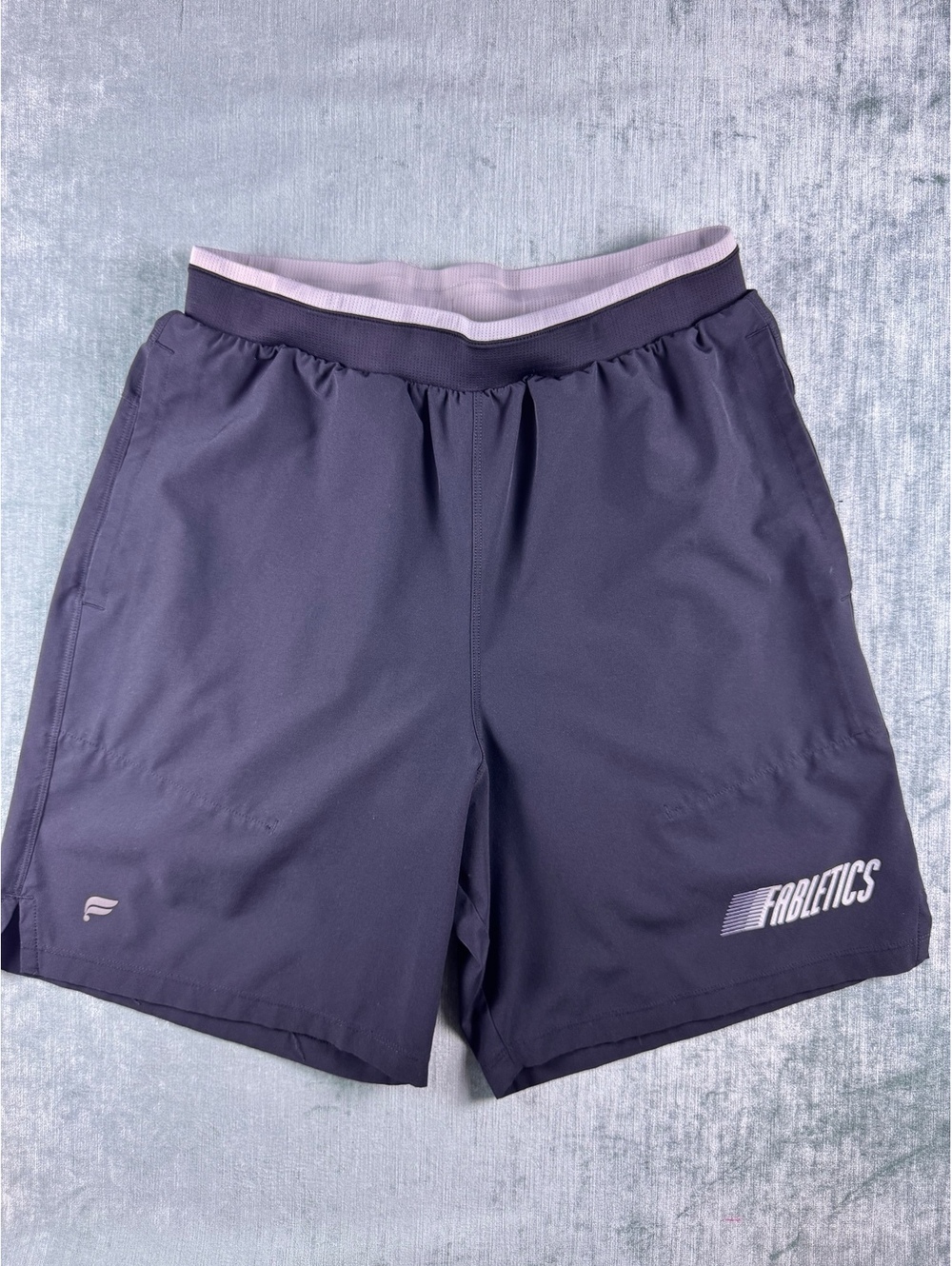 Fabletics men’s black lined performance shorts
